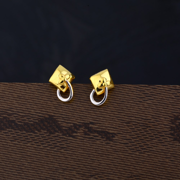 Ladies 22K Gold Casting Delicate Earring -LPE130