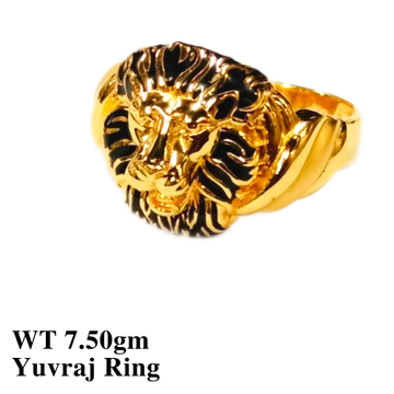 22K Yuvraj Lion Ring by 