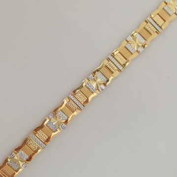 916 gold rodium fancy Gents lucky by 