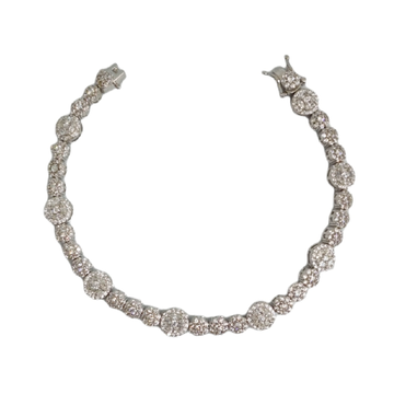 925 Sterling Silver Designer Ladies Bracelet MGA -...