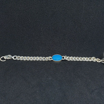 Silver Bracelet Salman Lucky by Ghunghru Jewellers