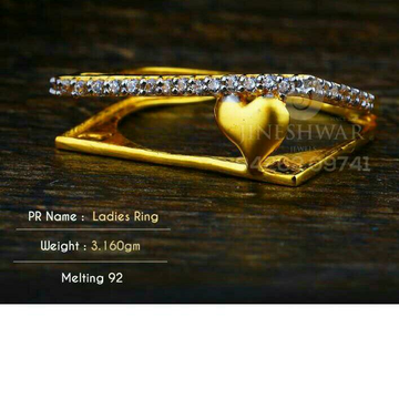 Stylish Fancy Cz Ladies Ring LRG -0093
