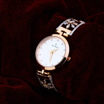 18CT CZ  Rose Gold Ladies Watch RLW176