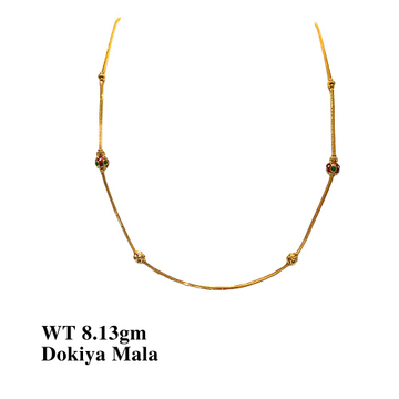 18K Dokiya Mala by 
