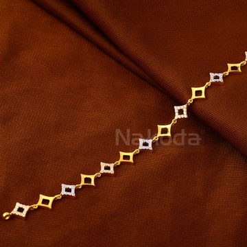 916 Gold Hallmark Delicate Ladies Bracelet LB594