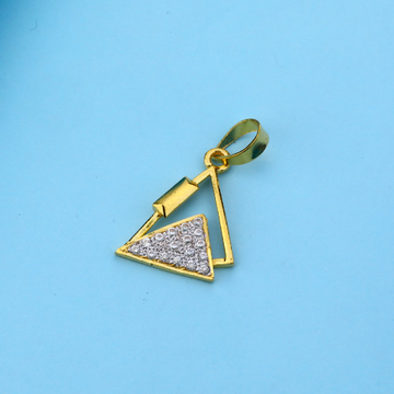916 Gold Cz Hallmark Diamond Pendant LFP29