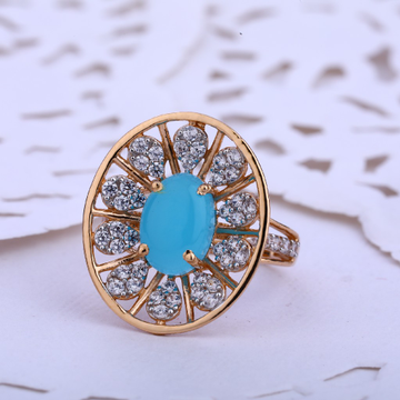 760 Rose Gold Exclusive Hallmark Ladies Ring RLR51...
