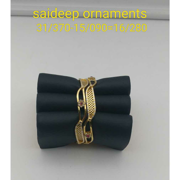 916 Copper Kada Design by Saideep Jewels
