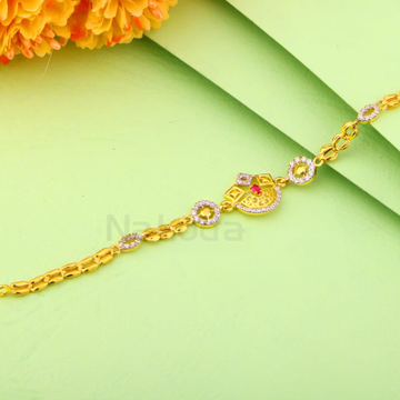 22KT Gold Ladies Stylish Bracelet LB526