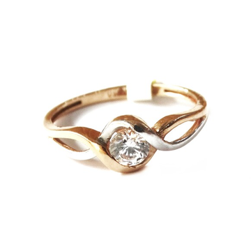 18k rose gold soliter diamond ring mga - rgr0025