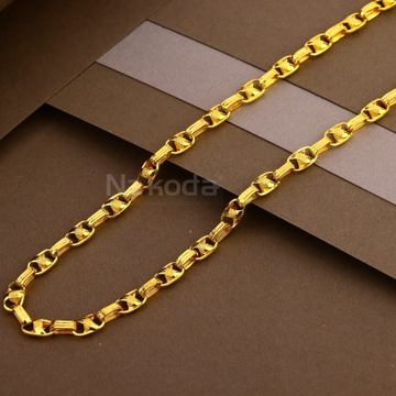 22CT Gold Men's Designer Choco Chain MCH48