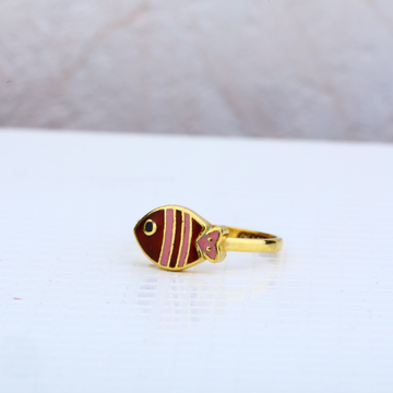 Gold Fish Kid Ring-KR08