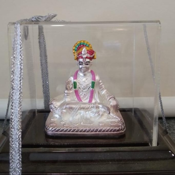 999 silver delightful design swaminarayan Idols  by 