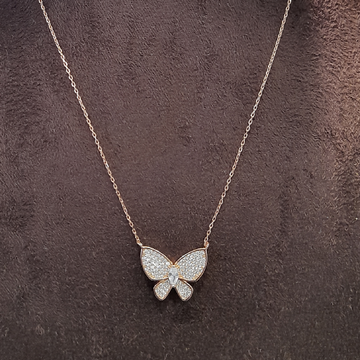 Silver Butterfly concept ladies chain by Rangila Jewellers