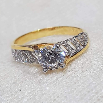 22 carat gold ladies diamond ring RH-GR351