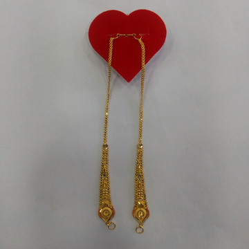 22k ear chain kanser new diseng by 
