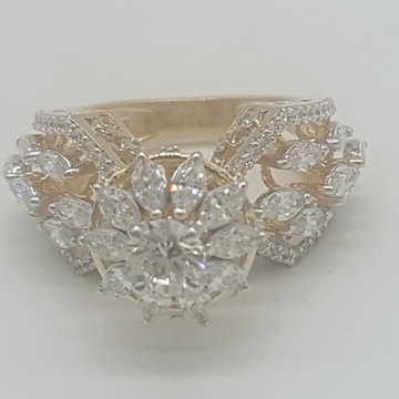 Aroha creative diamond simulants ring jsj0282