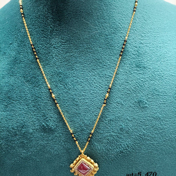 22crt Fancy Mangalsutra Gold by Suvidhi Ornaments