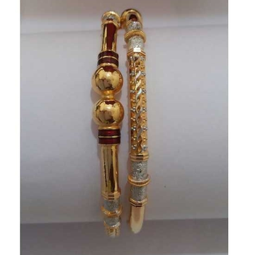 22KT Gold Ladies Indian Fancy Bangle by 
