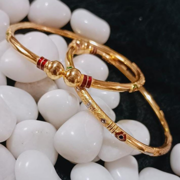 916 Gold Modhiya Kadli Bangle by 