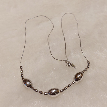 Silver Necklace by 