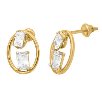 Diamond Gold Delite Earrings MDER122