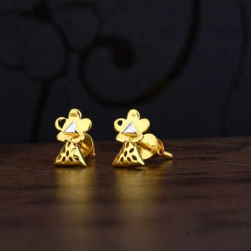22 carat gold fancy ladies earrings RH-LE891