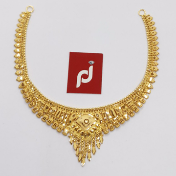 plain gold necklace by 