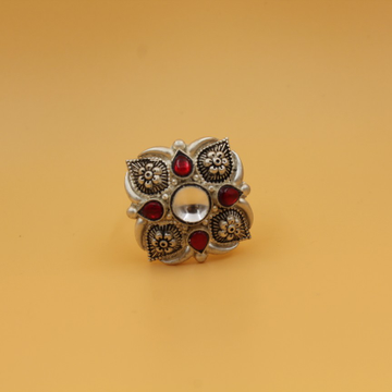 92.5 ANTIQUE SILVER RING SL R044