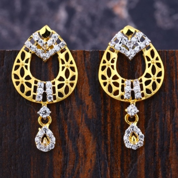 22 carat gold ladies earrings RH-LE964