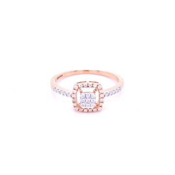 Janet square diamond ring