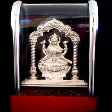 Silver shree lakshmi maa statue(murti) mrt-132 by 