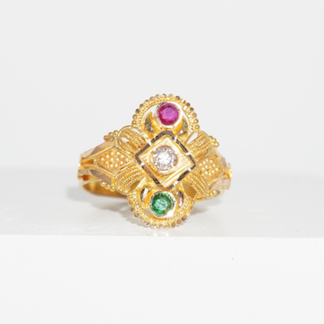 916 gold Stone ring for women