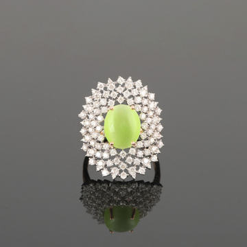 18kt real emerald diamond rings by 