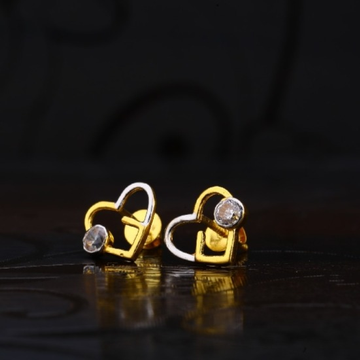 22 carat gold ladies earrings RH-LE883