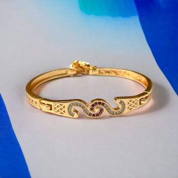 Rose Gold Plated Micro Diamond Bracelet by 