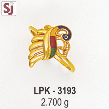 Peacock Ladies Ring Plain LPK-3193