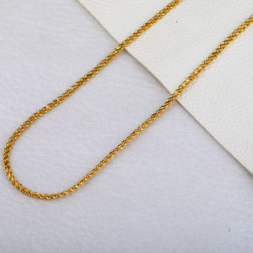 22ct Gold Classic Choco Chain MCH153
