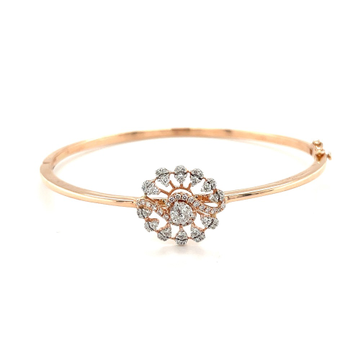 Roue Diamond Bracelet in 14k Gold with 53 Cents Di...