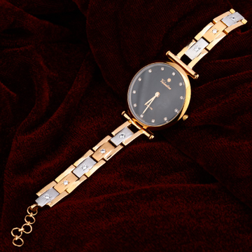 Rose Gold Ladies Diamond Watch-RLW79