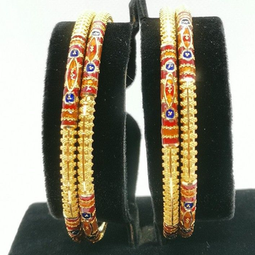 22k Meena Bangle 02 by 