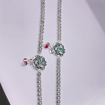 Silver Antique Ladies Payal by 