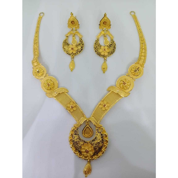 916 gold bridal choker set bj-n10 by 