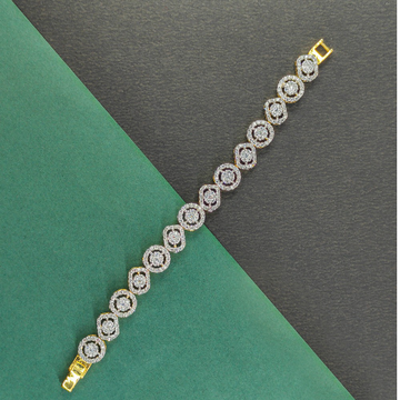 Single Line Diamond Modern Bracelet