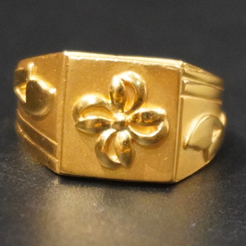 22kt gold ring for gents