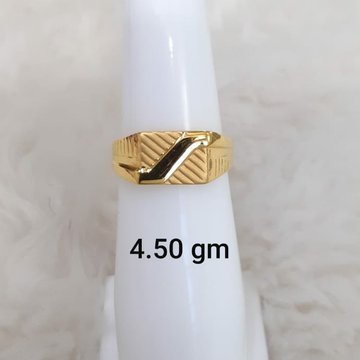 916 plain light weight gent's ring by 