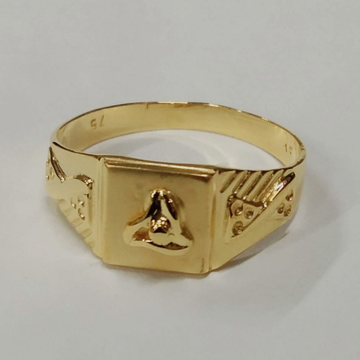 Gold regal gents ring by 