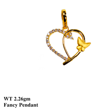 18K Fancy Pendant by 