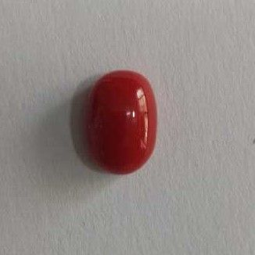 5.73ct oval red red-coral-mungaa by 