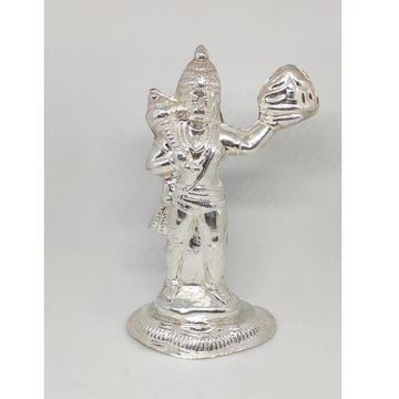 Silver God Hanumanji Murti by Rajasthan Jewellers Private Limited